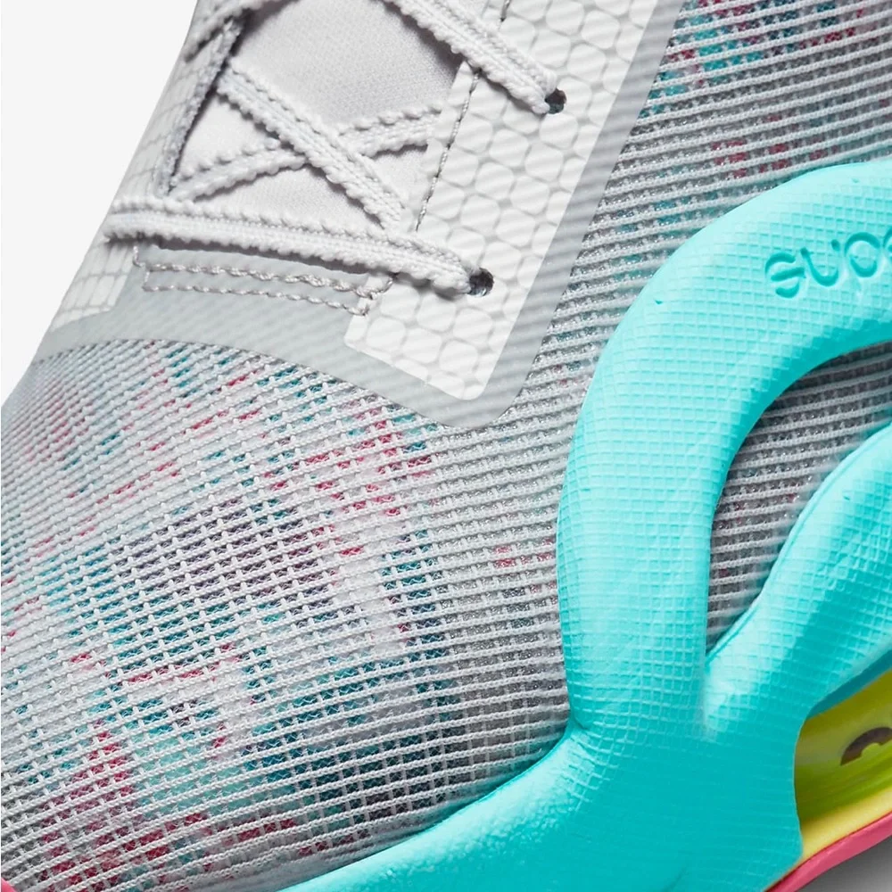 Nike Women's Training Shoes - Gray, Teal, Pink, Yellow
